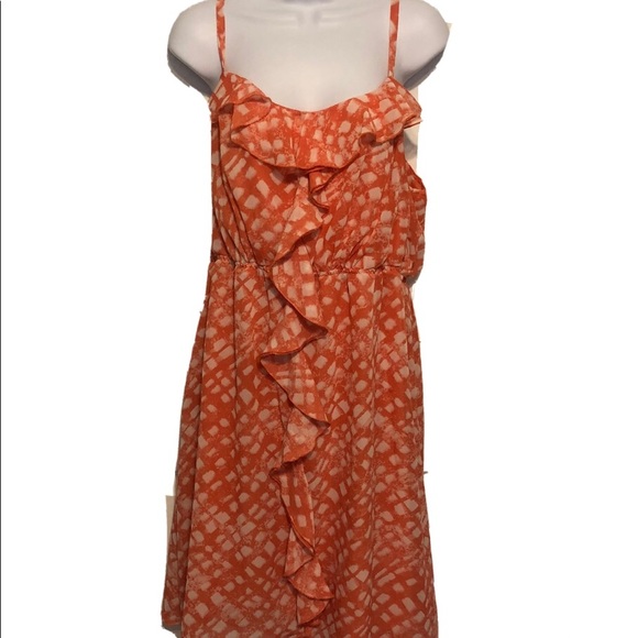 Lane Bryant Dresses & Skirts - Coral & White Sundress Lane Bryant 14/16
